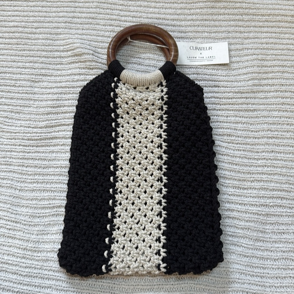 Curateur x Laude The Label The Gabby Macrame Bag - Picture 9 of 9